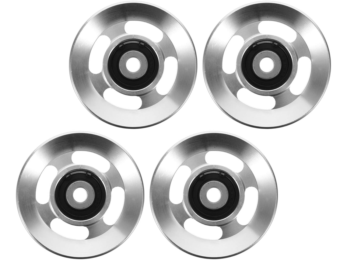 Conjunto Imikeya Com 4 Polias De Alumínio 90 Mm Para Academia, Sistema