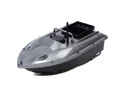 Barco De Isca Rc, Alcance De Controle De 500m, Capacidade De Carga De 1.5kg, Luzes De Cruzeiro Led, Preto Oem
