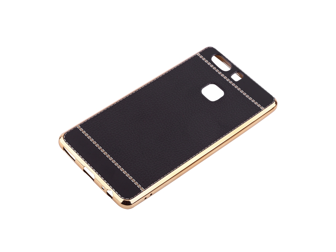 Capa de telefone EOOCOO, proteção eletroplateada, padrão de lichia