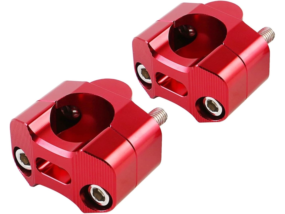 Adaptador de Elevação Guidão Motocicleta 1 1/8" X 7/8" 22mm Elevadores Grease Bar "combinado Proporciona