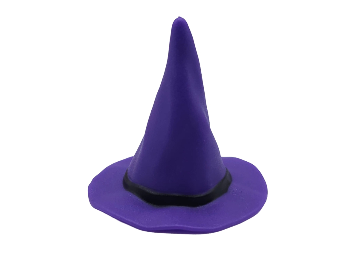 Laxiscreed Chapéu De Bruxa Para Decoração De Halloween, Multi Cor, 1,5-3 Polegadas, Material Pvc