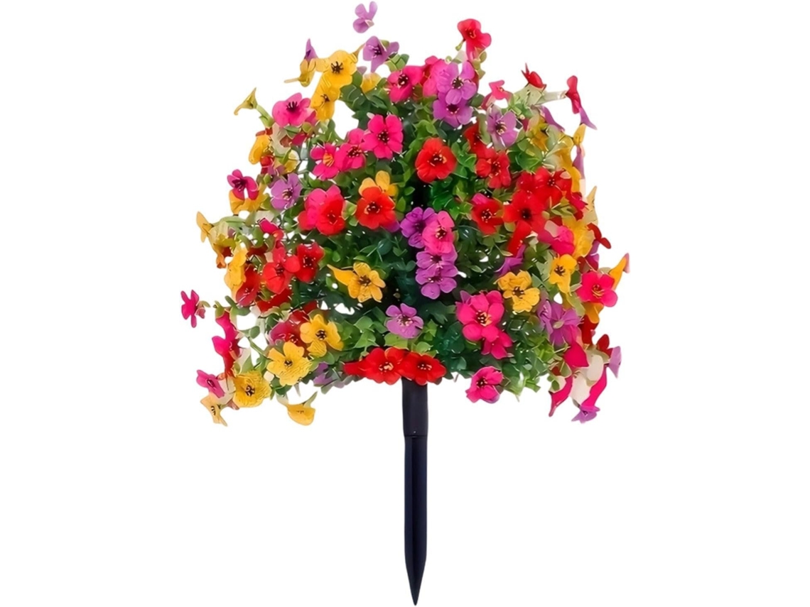 Flores Artificiais Para Decoração De Jardim, Resistentes Aos Raios Uv |