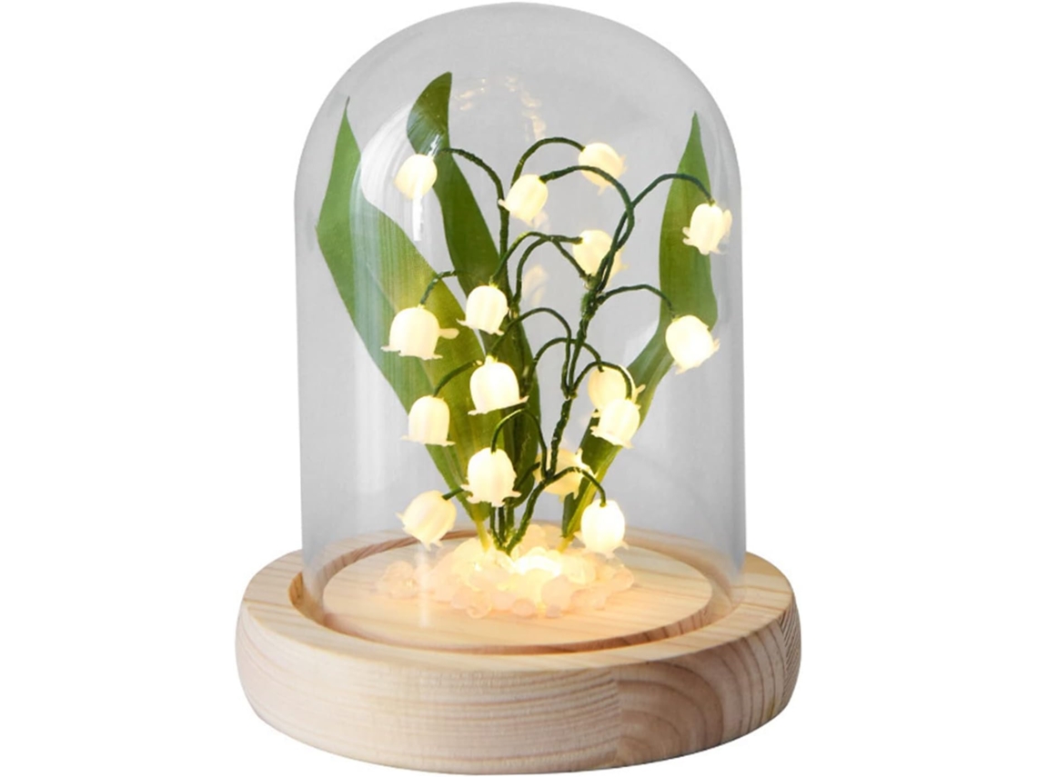 Luminária Lírio-do-vale Diy - Luz Noturna Para Quarto, Flores