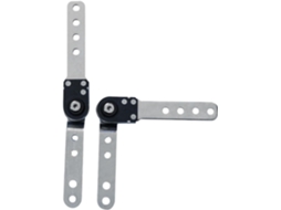 Conjunto De 2 Dobradiças Multiângulo Ajustáveis Ergonômicas Para Apoio Braço E Encosto Cabeça Profissional
