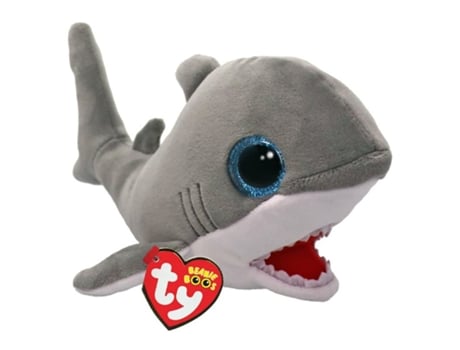 Ty Finnegan Shark Beanie Boos Pelúcia Boneca Colecionável Ty 37376 Meteorp25pn