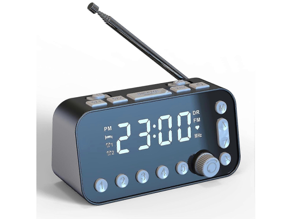 Despertador Digital com Rádio Dab, USB BRILVIBERA