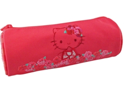 Estojo HELLO KITTY Passion Roses (Rosa - Poliéster - 22x8x8cm)