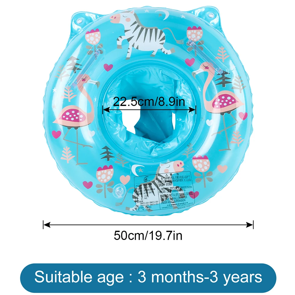 Boia Inflável Para Piscina Infantil (floresta Azul), Brinquedo De Praia Para O Verão