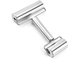 Rolo Massa Antiaderente Inox Duplo, Ferramenta Cozinha DUREFORWARD