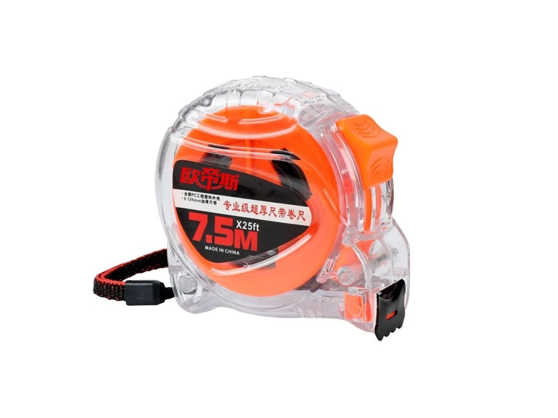Fita Métrica De Aço 7,5m X 25mm Aquaforge