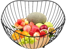 Cesto De Frutas Para Bancada, Suporte Decorativo Para Cozinha.