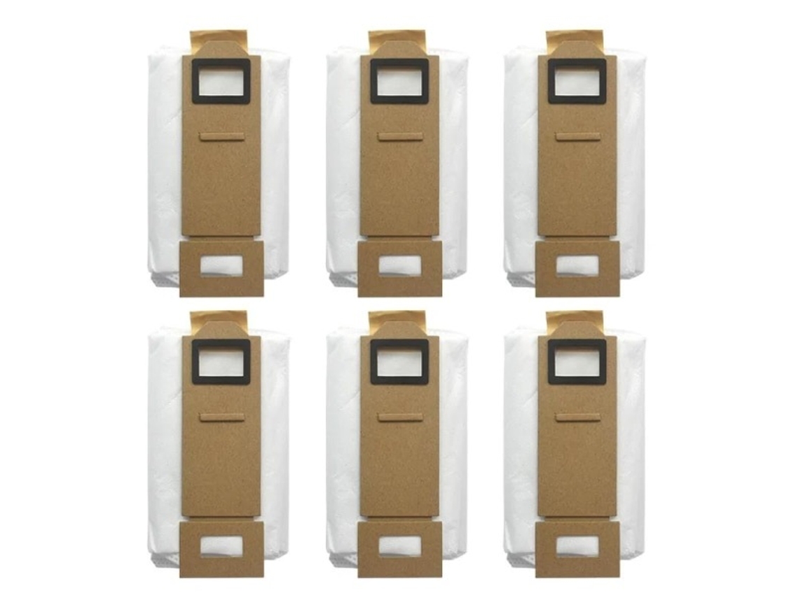 6 Sacos De Pó Compatíveis Com Roborock S7