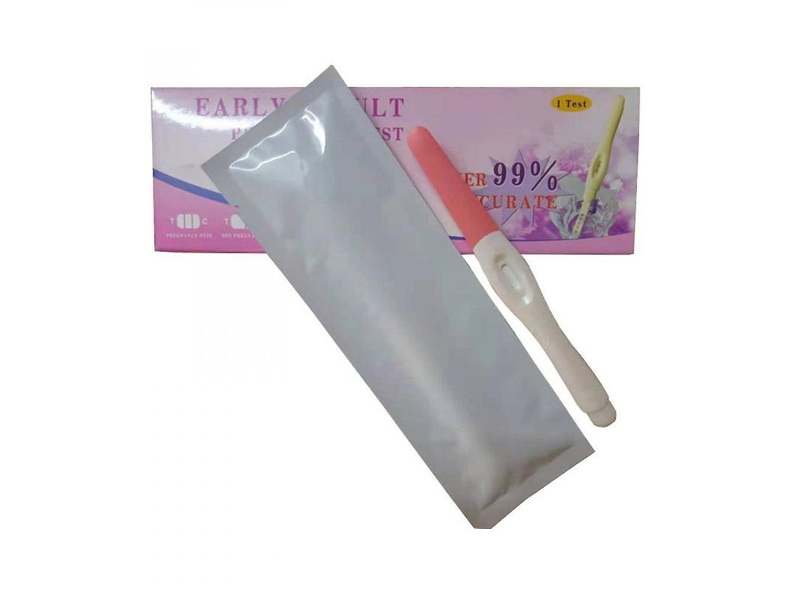 2026 teste de Gravidez Falso Brincadeira Positiva Sempre para Dia Dos Inocentes Brinquedo de Engano Kit Prático 1 Peça Rosa