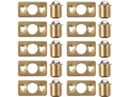 Conjunto De 10 Peças Fecho Esfera Em Cobre Maciço Para Móveis, Trava De Mola Para Portas, Acessórios Para Casa E
