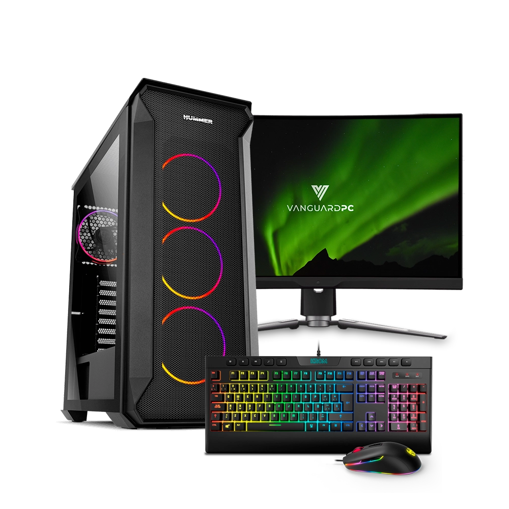 Desktop Gaming VANGUARD I50157 (Intel 1700 I5-14600Kf - NVIDIA GeForce RTX 4060 - RAM: 16 GB - 1 TB SSD)