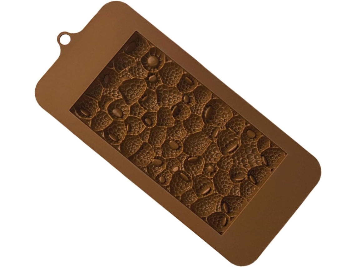 Forma De Chocolate Com Framboesa - Forma Assar - Utensílios De Decoração