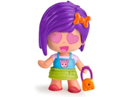 Boneco PINYPON emoji pelo morado