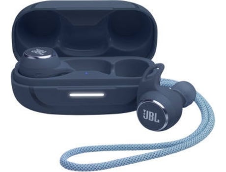 Auriculares Bluetooth True Wireless JBL Reflect Aero (In Ear - Microfone - Noise Canceling - Azul)