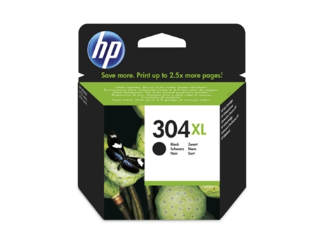 Tinteiro HP 304XL Preto (N9K08AE) — Preto | XL