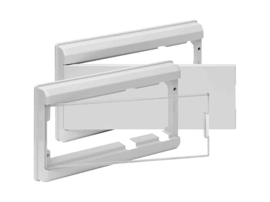 Moldura e Porta Branca SOLERA para Caixas Série Classic 5223B