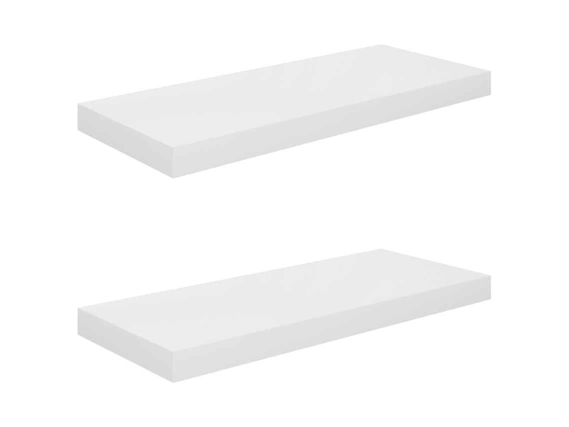 Wall Shelf, Wall Shelves Vidaxl Branco Mdf (60 X 23.5 X 3.8 Cm)