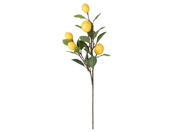 Ramo De Limão Simulado 67cm Com 6 Frutas