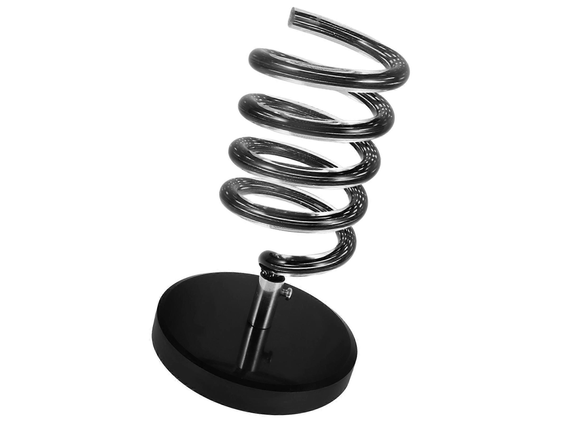Suporte Espiral para Secador de Cabelo de Bancada, em Metal, com Organizador de Cabos, Ideal para Uso Doméstico . TAISHENGDA (1 Unidade)