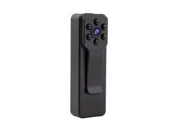 Câmera Corporal Mini Câmera Digital 1080P Gravador de Vídeo com Suporte para Detecção de Movimento Tf Cartãopreto YIZHOOD