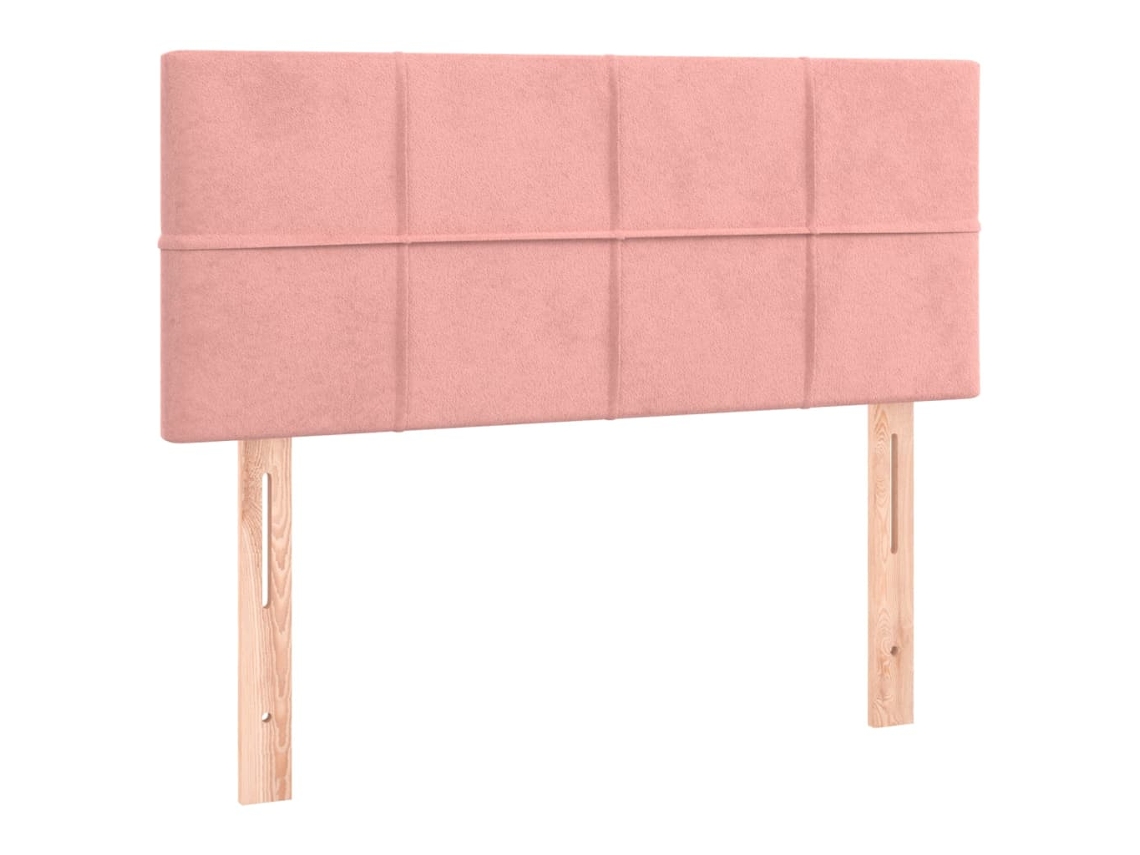 Headboard, Headboards Vidaxl Cor-de-rosa Veludo (80 Cm)