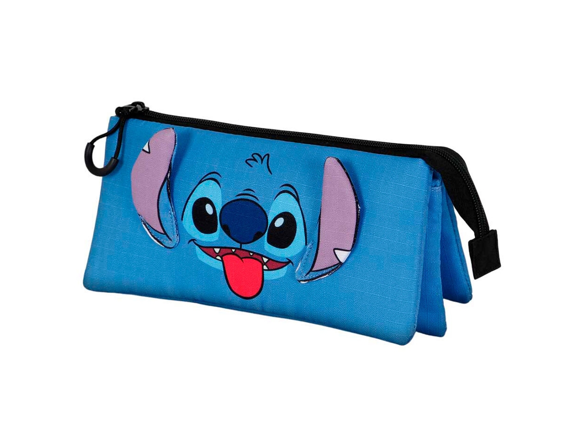 Estojo Triplo Disney Stitch Tongue