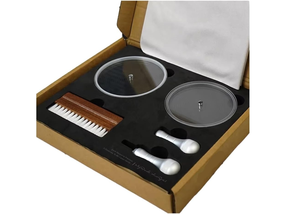 Kit de Limpeza e Proteção para Vinil Lp com Clipes de 5 Polegadas para Álbuns de Economia SFUSHOS