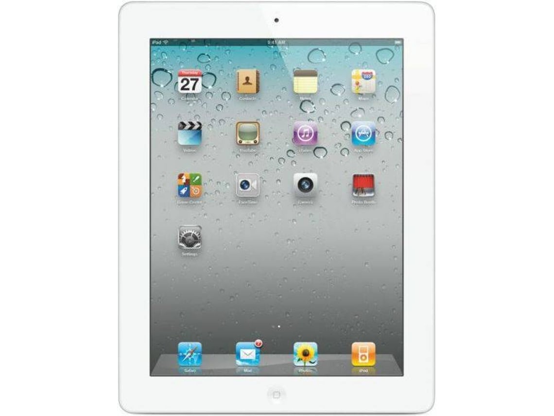 iPad 2 APPLE (Recondicionado Grade A - 9.7'' - 16 GB - Branco)