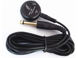 Microfone Piezoelétrico De Contato - Amplificador De Transdutor
