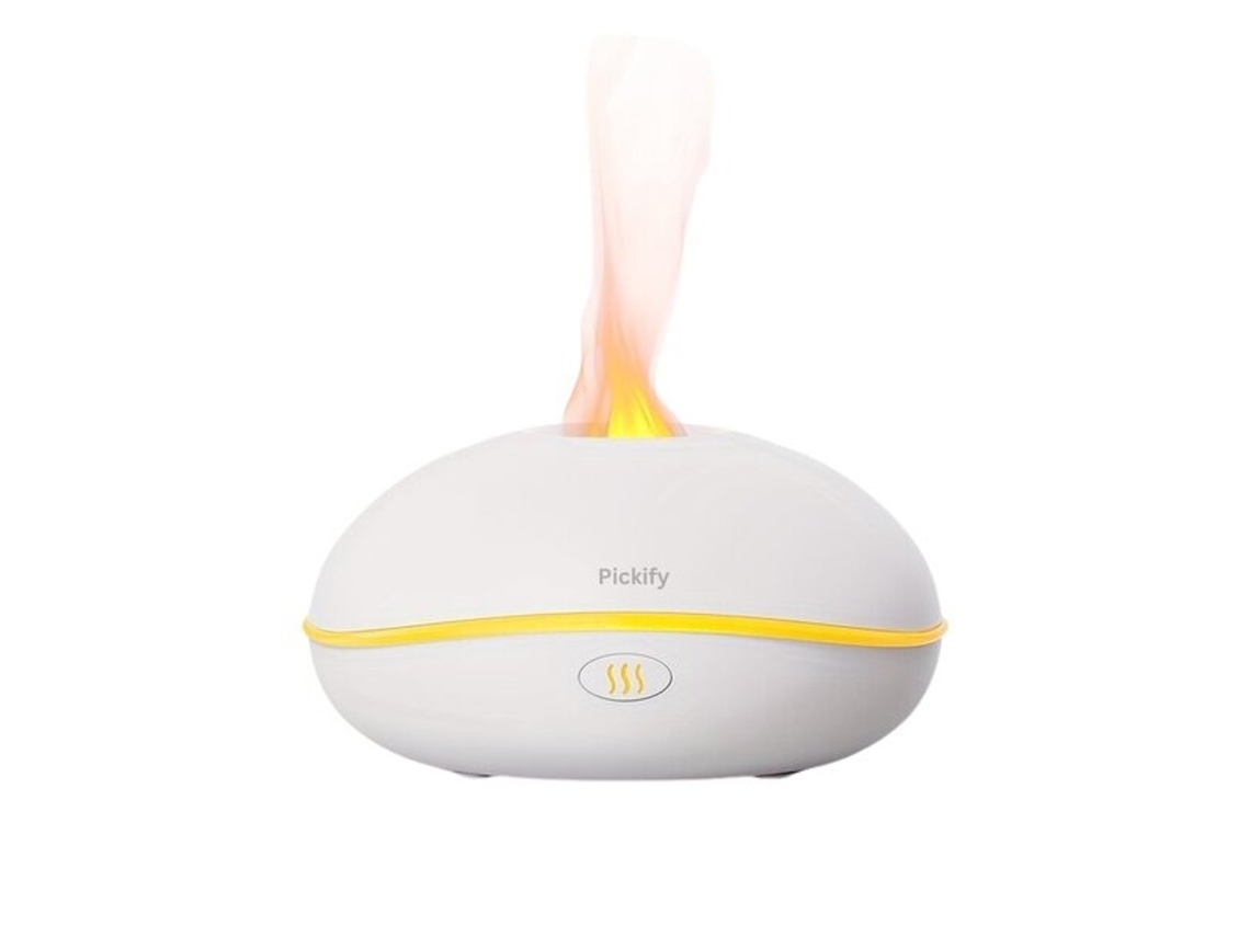Lurelia Difusor De Aromas Usb Com Efeito Chama 200 Ml, Desligamento Automático
