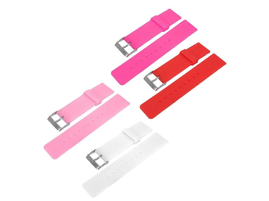 Dtcy Pacote Com 4 Pulseiras De Reposição Para Relógio Unissex De 20 Mm Para Estudantes Olysi Shop