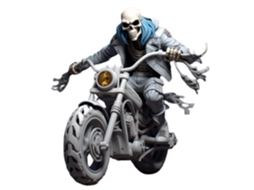 Lurelia Figura De Esqueleto Halloween Assustador Para Varanda, Casa E Festa Variante 4