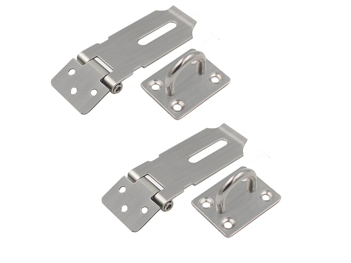 Cadeados De Porta Com Trava De Segurança,fechadura De Aço Inoxidável Para Cadeados/3 Polegadas Btforus