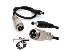 Adaptador Aéreo Gx16 A Dc55x25