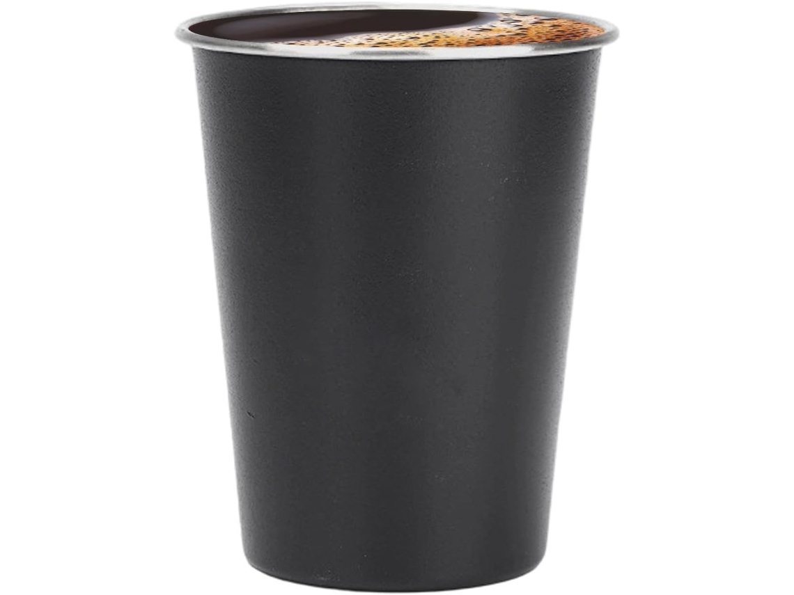 Caneca de Camping, Garrafa de Café Leve, Caneca de Aço Inoxidável para Mochila para Piqueniques, Atividades Ao Ar CHABERLU