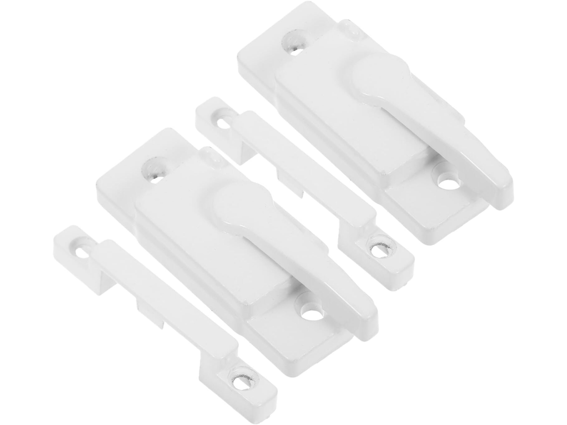 Conjunto De 4 Blocos De Travamento Plásticos Para Janelas Deslizantes