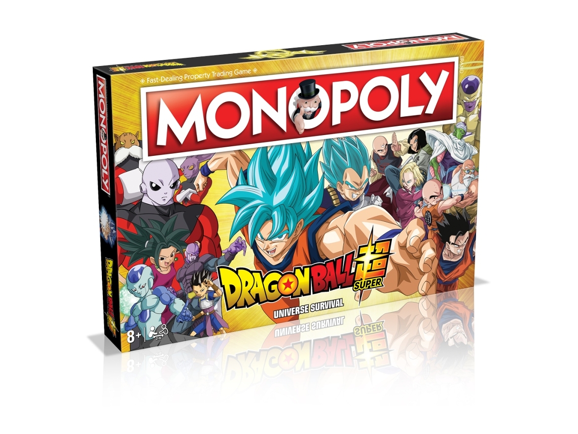 Jogo de Tabuleiro WINNING MOVES Monopoly Dragon Ball Super