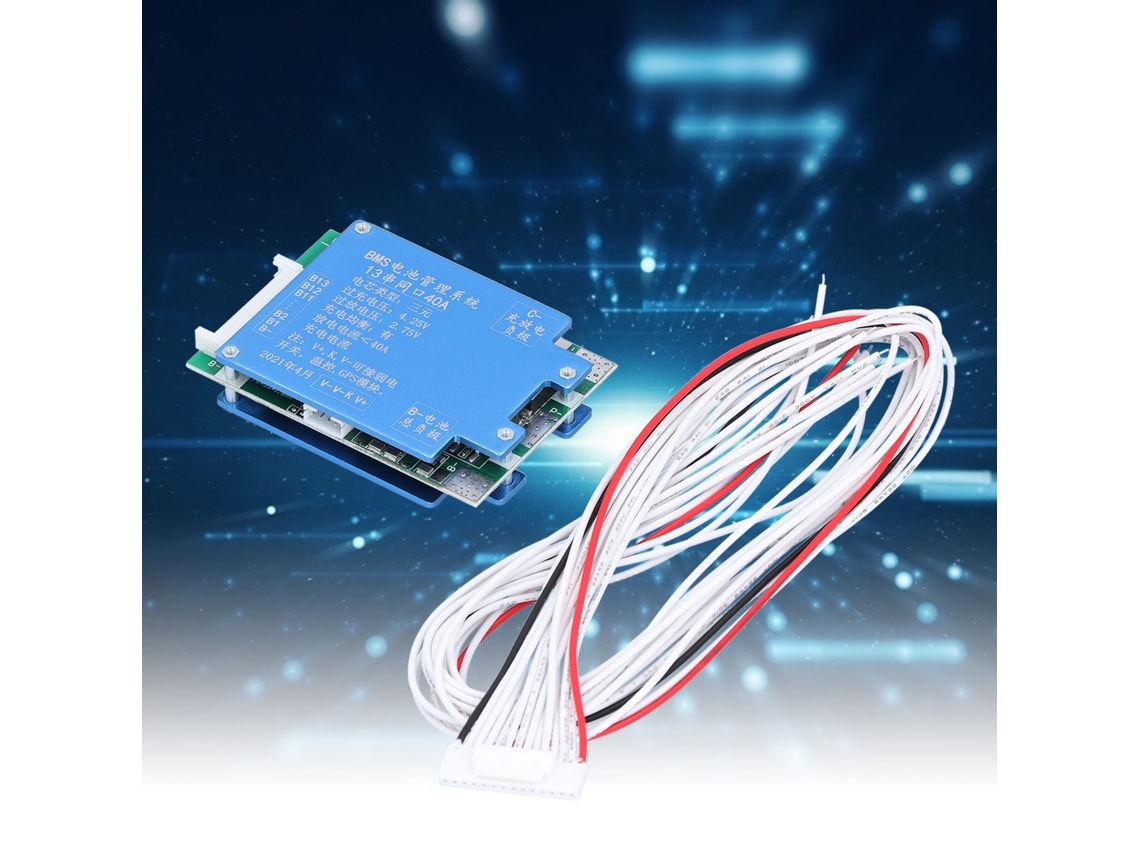 Placa De Proteção De Bateria Pcb Função De Equilíbrio Anti Interferência Componente Eletrônico 40a Aquaforge