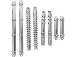 Conjunto De 1 Anéis Metal Prateado Para Encadernação