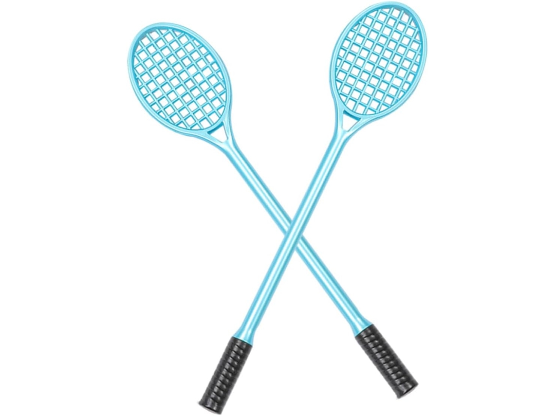 Conjunto De 2 Canetas Gel Em Formato Raquete Badminton, Instrumentos