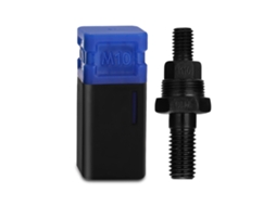 Acessórios para máquina de rebitar: mandril giratório, adaptador para ferramenta de porca de rebitar, haste de tração, cabeçotes de rebitar de reposição.