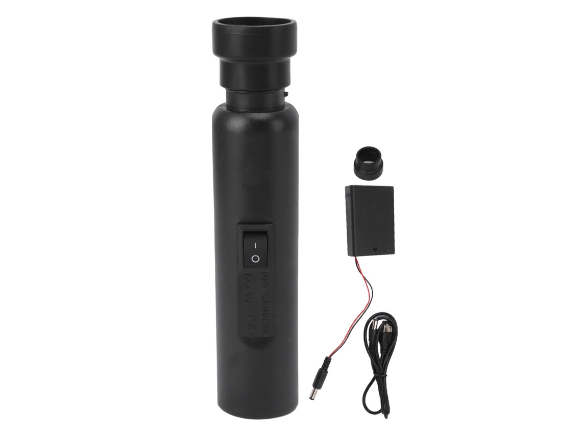 Primerox Iluminador de Ovos LED USB, Testador Estável para Ovos de Galo, Pato, Ganso