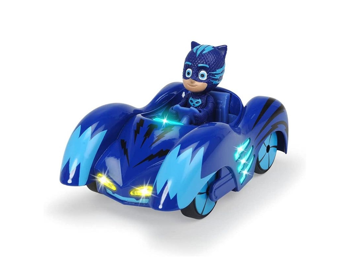 Figura de Ação SIMBA Pj Mask Gatuno com Veículo Metal com Luzes (Idade Mínima Recomendada: 3 anos)