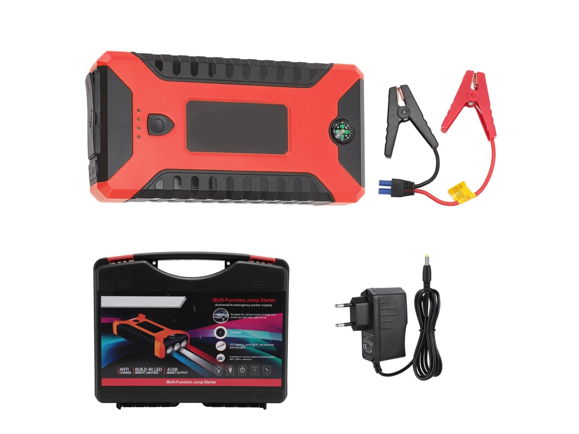 Aetheria arranjador de Bateria de Carro Portátil 12v 1000a 20000mah Usb Rápido Led 8 Prevenções