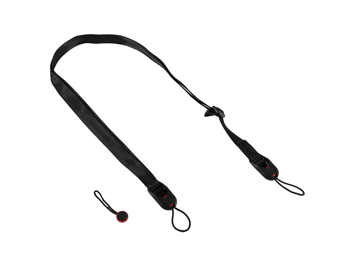 Black Adjustable Camera Shoulder Strap Sling With Quick Release Buckle For Digital Cameras LAXISCREED