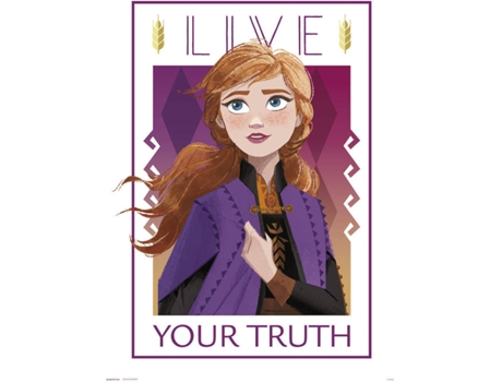 Print  30X40 cm  Live Eour Truth